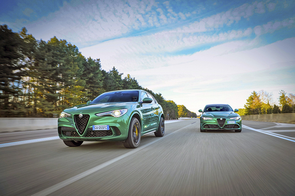 Uudet Alfa Romeo Giulia ja Stelvio Quadrifoglio: tehoa jokaisessa yksityiskohdassa