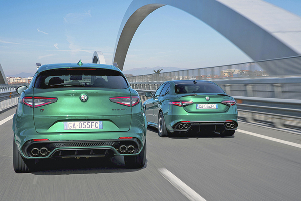 Uudet Alfa Romeo Giulia ja Stelvio Quadrifoglio: tehoa jokaisessa yksityiskohdassa