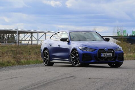 BMW i4 M50 - sähköistä M-sarjan BMW:tä kannatti odottaa