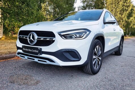 Tilava ja taloudellinen Mercedes-Benz GLA tarjoaa ensiluokkaista ajomukavuutta