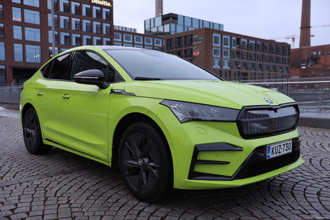 Skoda Enyaq RS Coupé iV - Sporttia sähköautoon