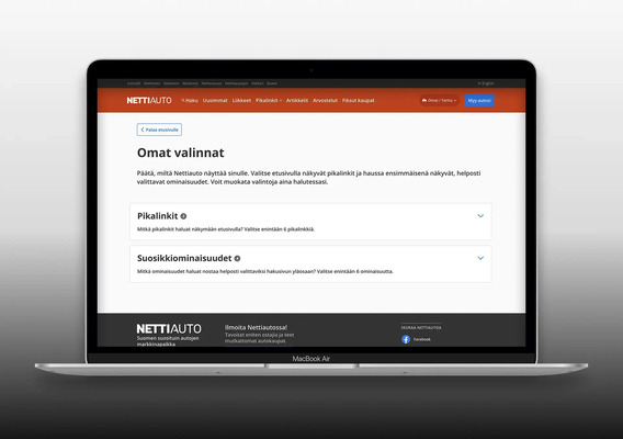 Tee Nettiautosta sinun näköisesi – uudet ominaisuudet nyt käytössä Tee Nettiautosta sinun näköisesi – uudet ominaisuudet nyt käytössä