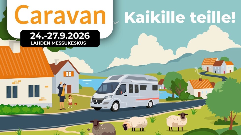 Nettikaravaani on mukana Lahden Caravan-messuilla syyskuussa