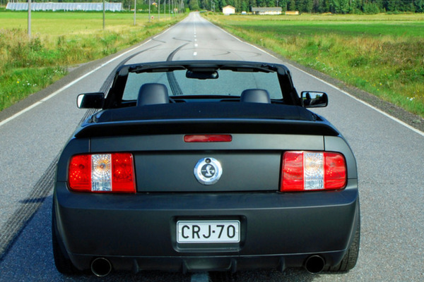 Tyypit: Ford Shelby GT500 convertible