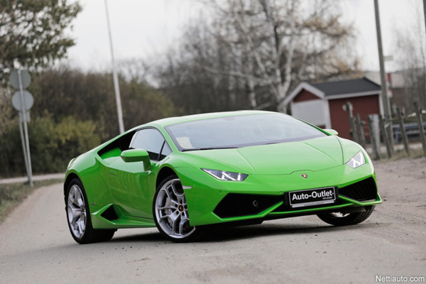 Lamborghini Huracán – Vihreä Hurrikaani