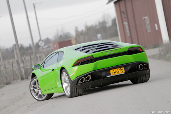 Lamborghini Huracán – Vihreä Hurrikaani