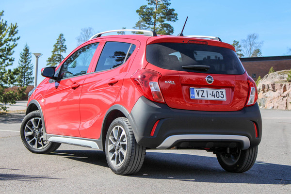 Opel KARL ROCKS – Kun Pikku-Kalle maastokengät sai