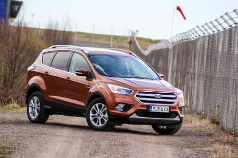Ford Kuga – Puhutteleva pakkaus pikkumoottorillakin