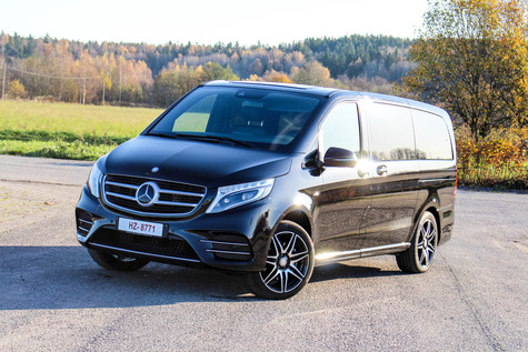 Mercedes-Benz V 250d – Ylenpalttinen vippibussi