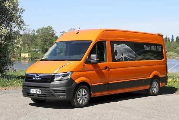 MAN TGE 3.180 GLE V.I.P. - Retkeilyauto vaativaan makuun
