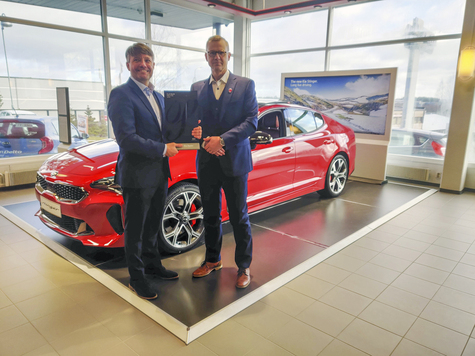 Kian tehdas palkitsi Delta Auto Tampereen